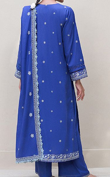 Image Royal Blue Lawn Suit | Pakistani Lawn Dress in USA- Image 2