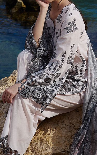 Image Off-white Lawn Suit | Pakistani Lawn Dress in USA- Image 2
