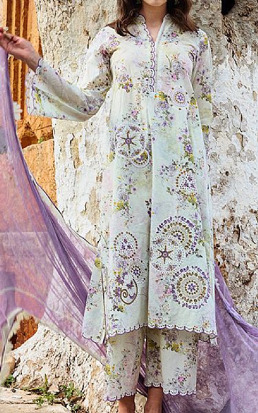 Image Mint Cotton Suit | Pakistani Lawn Dress in USA- Image 1