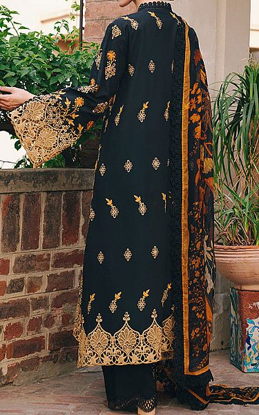 Image Black Lawn Suit | Pakistani Lawn Dress in USA- Image 2