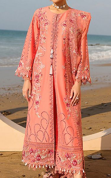 Imrozia Coral Lawn Suit | Pakistani Lawn Dress in USA- Image 1