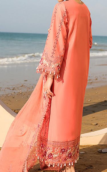 Imrozia Coral Lawn Suit | Pakistani Lawn Dress in USA- Image 2