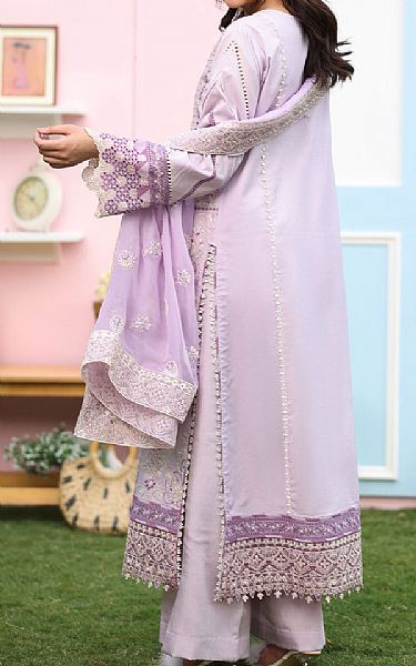 Imrozia Lilac Lawn Suit | Pakistani Lawn Dress in USA- Image 2