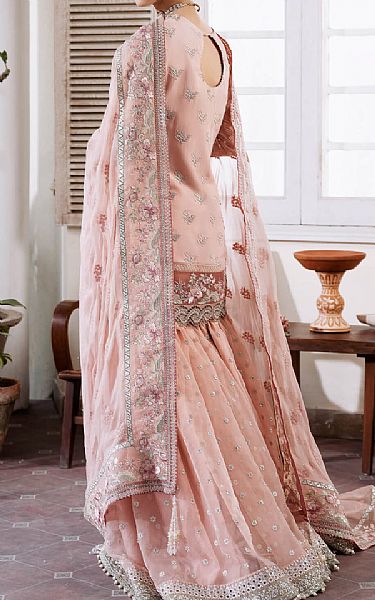Imrozia Pink Chiffon Suit | Pakistani Embroidered Chiffon Dresses USA- Image 2