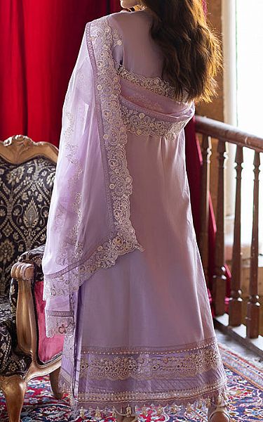 Imrozia Lavender Lawn Suit | Pakistani Lawn Dress in USA- Image 2