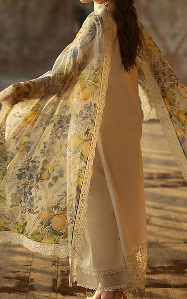 Imrozia White Lawn Suit | Pakistani Lawn Dress in USA- Image 2