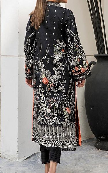 Ittehad Black Lawn Suit (2 Pcs) | Pakistani Dresses in USA- Image 2