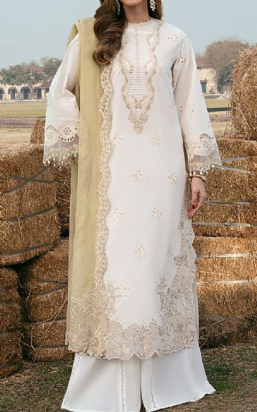 Izel White Lawn Suit | Pakistani Lawn Dress in USA- Image 1