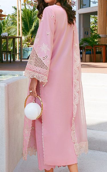 Izel Pink Lawn Suit | Pakistani Lawn Dress in USA- Image 2
