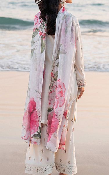 Iznik Off White Lawn Suit | Pakistani Lawn Dress in USA- Image 2