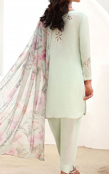 Iznik Light Turquoise Lawn Suit | Pakistani Lawn Dress in USA- Image 2