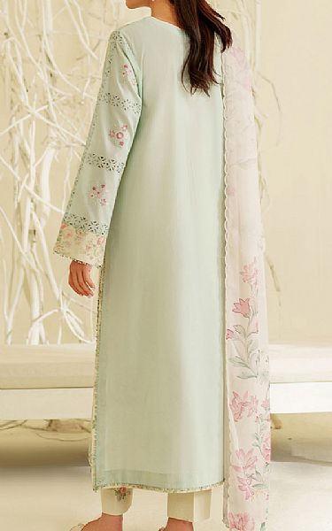Iznik Mint Green Lawn Suit | Pakistani Lawn Dress in USA- Image 2