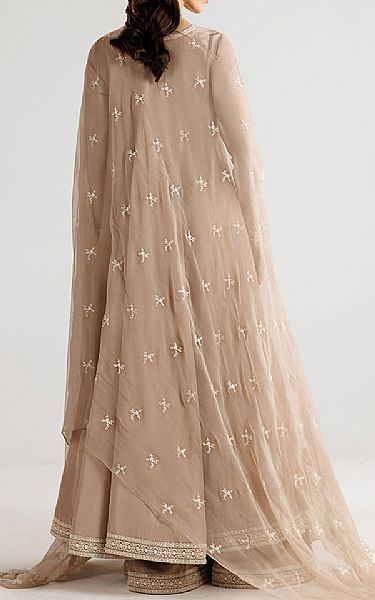 Iznik Dusty Pink Silk Suit | Pakistani Embroidered Chiffon Dresses USA- Image 2