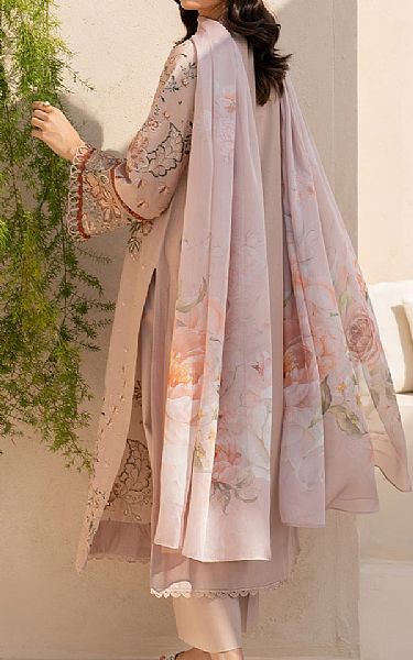 Iznik Beige Lawn Suit | Pakistani Lawn Dress in USA- Image 2