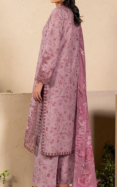 Iznik Pale Pink Lawn Suit | Pakistani Lawn Dress in USA- Image 2
