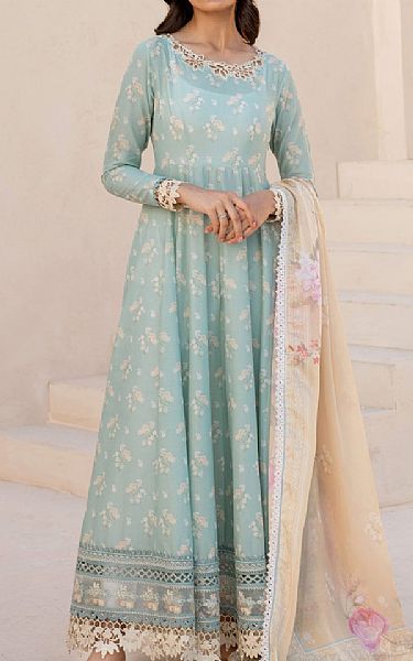 Iznik Summer Green Lawn Suit | Pakistani Lawn Dress in USA- Image 1
