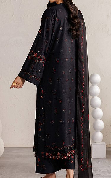 Iznik Black Lawn Suit | Pakistani Lawn Dress in USA- Image 2