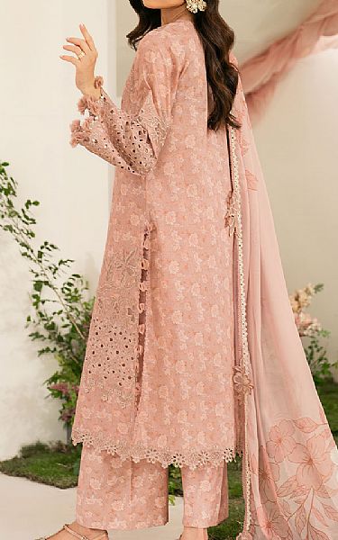 Iznik Rose Pink Lawn Suit | Pakistani Lawn Dress in USA- Image 2