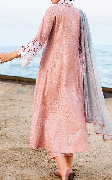 Iznik Rose Pink Lawn Suit | Pakistani Lawn Suits- Image 2