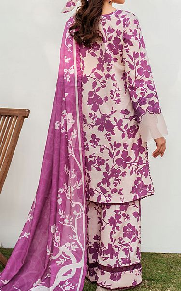 Iznik Off-white Lawn Suit | Pakistani Lawn Dress in USA- Image 2