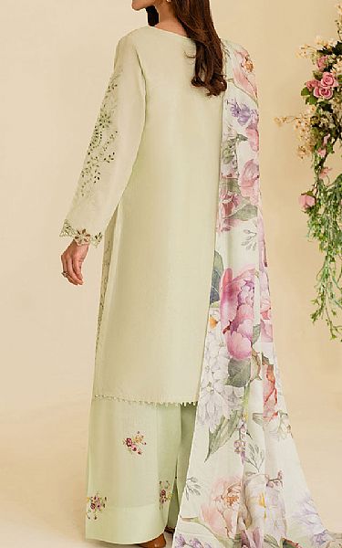 Iznik Light Green Lawn Suit | Pakistani Lawn Dress in USA- Image 2