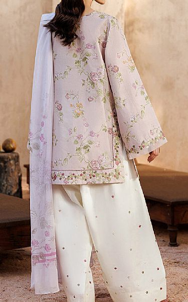 Iznik Lilac/Off White Lawn Suit | Pakistani Lawn Dress in USA- Image 2
