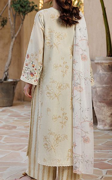 Iznik Ivory Lawn Suit | Pakistani Lawn Dress in USA- Image 2