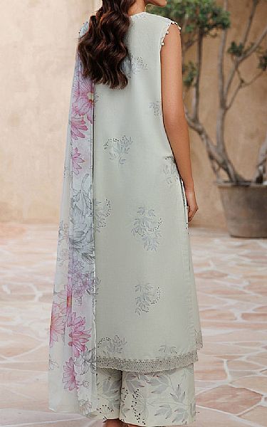 Iznik Ash Grey Lawn Suit | Pakistani Lawn Dress in USA- Image 2