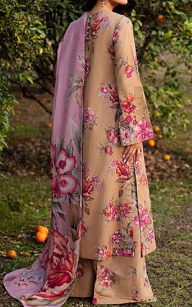 Iznik Fawn Lawn Suit | Pakistani Lawn Dress in USA- Image 2