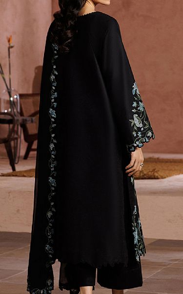 Iznik Black Lawn Suit | Pakistani Lawn Dress in USA- Image 2