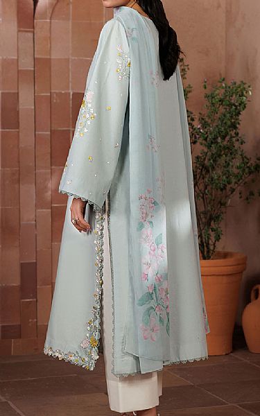 Iznik Sky Blue Lawn Suit | Pakistani Lawn Dress in USA- Image 2