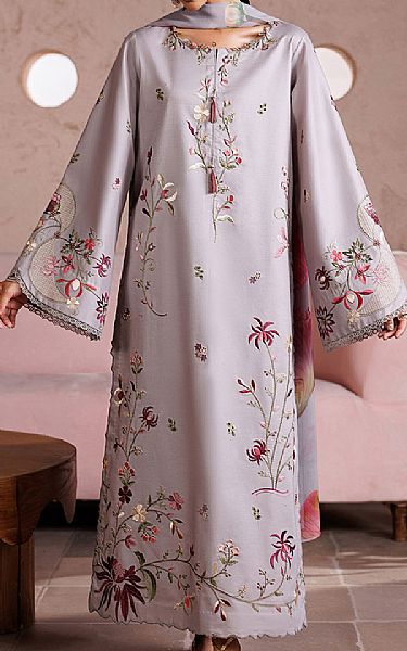Iznik Lavender Lawn Suit | Pakistani Lawn Dress in USA- Image 1