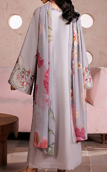 Iznik Lavender Lawn Suit | Pakistani Lawn Dress in USA- Image 2