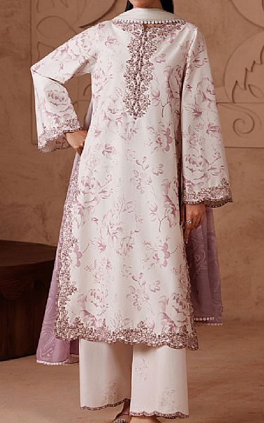 Iznik Off-white Lawn Suit | Pakistani Lawn Dress in USA- Image 1