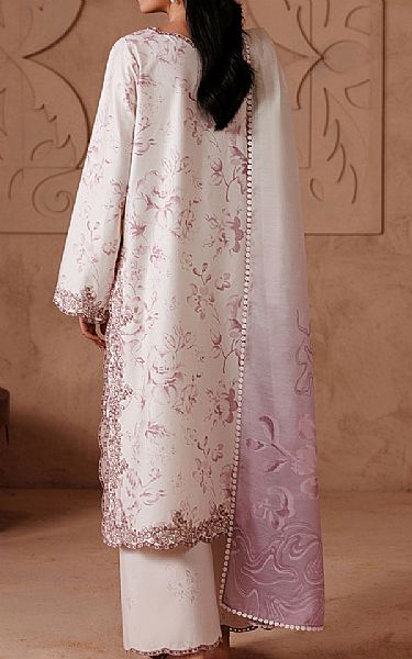 Iznik Off-white Lawn Suit | Pakistani Lawn Dress in USA- Image 2