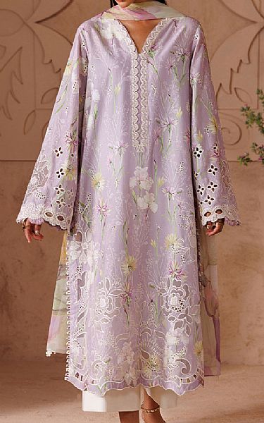 Iznik Lilac Lawn Suit | Pakistani Lawn Dress in USA- Image 1