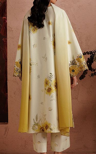 Iznik Cream Lawn Suit | Pakistani Lawn Dress in USA- Image 2