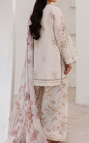 Iznik Off-white Lawn Suit | Pakistani Lawn Dress in USA- Image 2