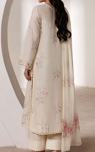 Iznik Pearl White Lawn Suit | Pakistani Lawn Dress in USA- Image 2
