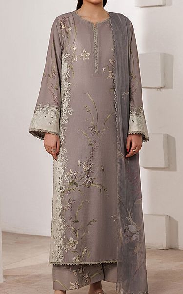 Iznik Dusty Mauve Lawn Suit | Pakistani Lawn Dress in USA- Image 1