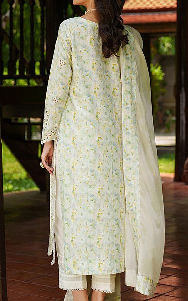 Iznik Ivory/Green Mist Lawn Suit | Pakistani Lawn Dress in USA- Image 2