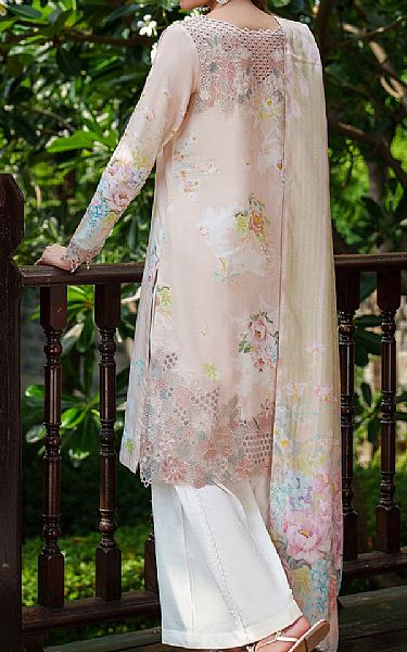 Iznik Oyster Pink Lawn Suit | Pakistani Lawn Dress in USA- Image 2