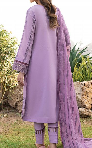 Iznik Lavender Lawn Suit | Pakistani Lawn Suits- Image 2