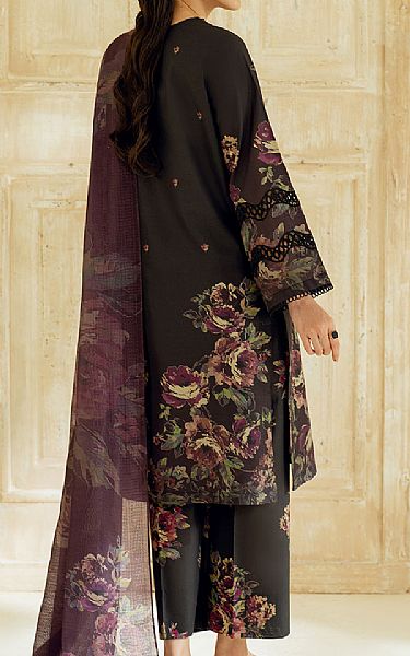 Iznik Black Lawn Suit | Pakistani Lawn Dress in USA- Image 2
