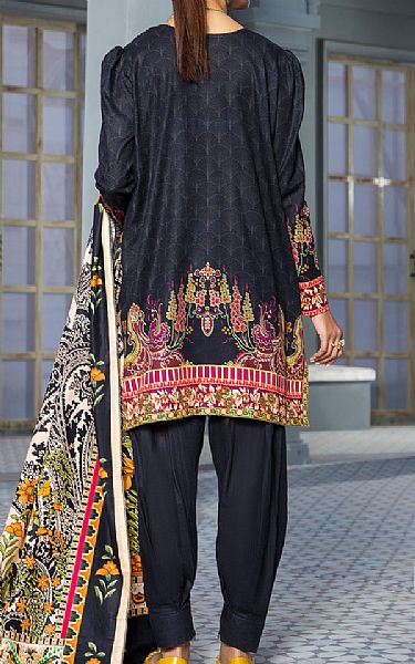 Black Karandi Suit | Jahanara Pakistani Winter Dresses