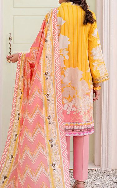 Jahanara Mustard Lawn suit | Pakistani Dresses in USA- Image 2