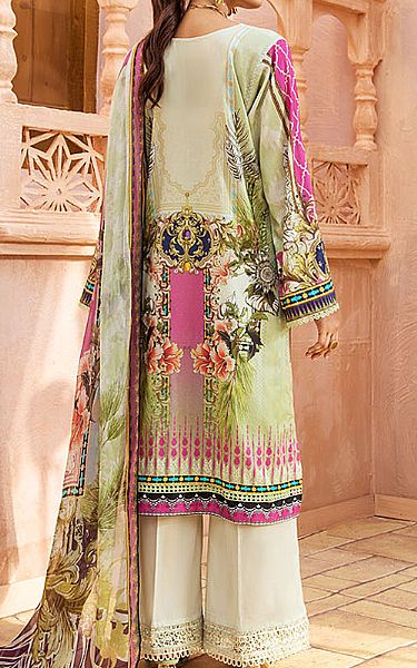 Jahanara Light Green Lawn Suit | Pakistani Dresses in USA- Image 2
