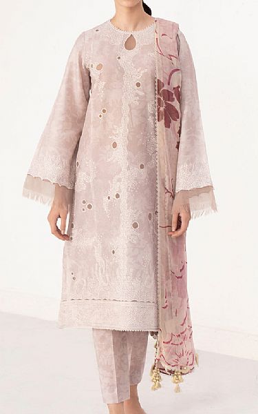 Jazmin Dust Pink Lawn Suit | Pakistani Lawn Suits- Image 1