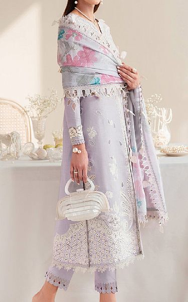 Jazmin Lilac Lawn Suit | Pakistani Lawn Dress in USA- Image 2