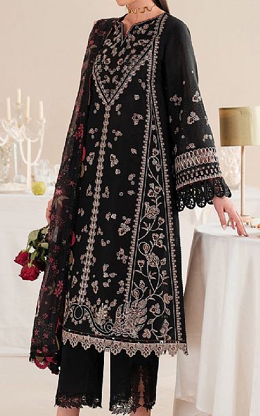 Jazmin Black Lawn Suit | Pakistani Lawn Dress in USA- Image 2